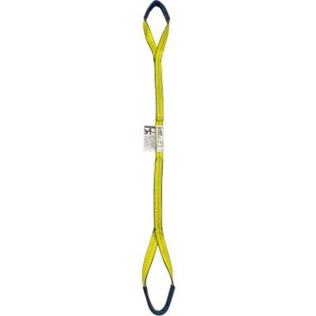 MAZZELLA Lift America 2' Poly Web Sling Eye & Eye, 1250/1600/3200 Lbs Cap S152000